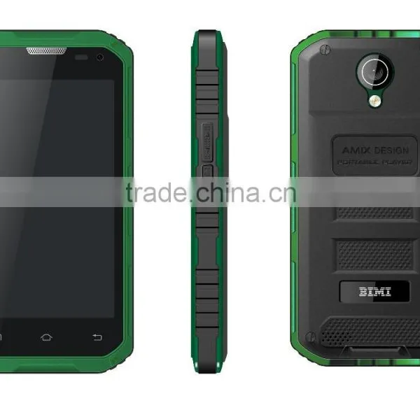 DHL Fast Delivery BM99 IP67 Waterproof Cell Phone Dual Core Android 4.2 4.5 Inch IPS 854X480 512MB RAM 4GB ROM Dual Sim photo-5