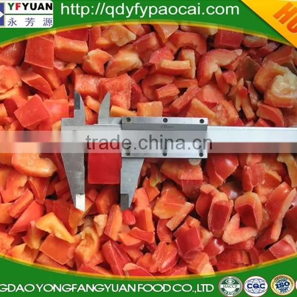 DELICIOUS IQF Frozen MIXED Bell Pepper DICE GRADE AAAA IN BULK