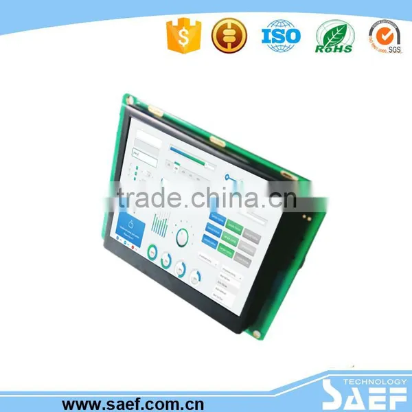 High Contrast 3.5 Inch Tft Industrial Display With RS232 / TTL UART Interface & USB Port photo-2