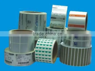 customized printed luminescent plastic label