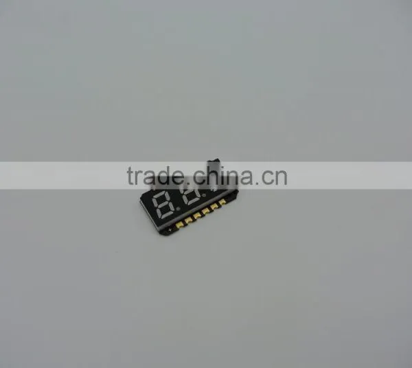 0.30inch LED Numeric Display Single Digit 7 Segment Yellow Segment Color With SMD Type photo-4