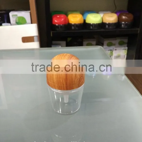 KM-03L Wood Grain 150ml Mini USB Air Purifier Bottle Cap Air Purifeir for Car photo-3
