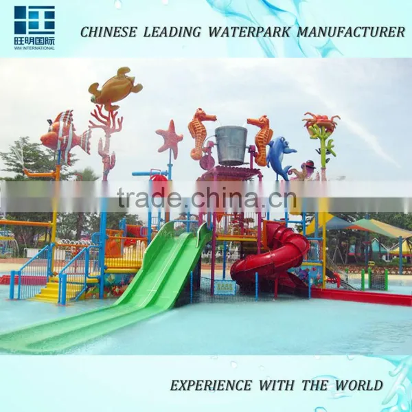 Interactive Familiy Aqua House Water Park Ride Amusement Equipment for Sale photo-2