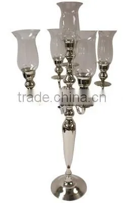 Wholesale Candelabra Centerpiece 5 Arm Candlestick Tall Floor Standing Candelabra photo-2