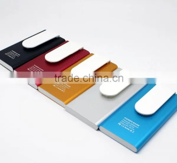 Aluminum 3000mAh Power Bank Charger, Mini Portable Power Bank Clip, Wholesale New Power Bank 3000mAh photo-3