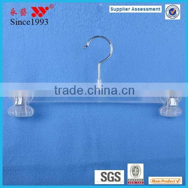Transparent Plastic Clip Trousers Hanger