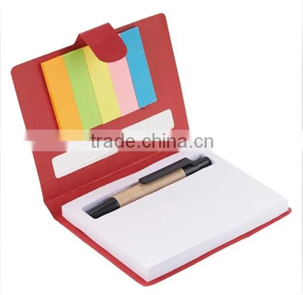 Recycled Hardcover Tear off Notepad With Pen photo-5