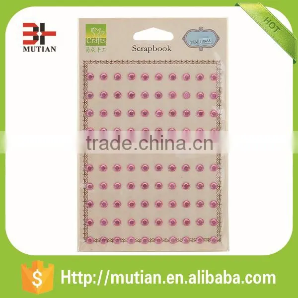 Custom Jewelry Seal Rhinestone Acrylic Sticker photo-3