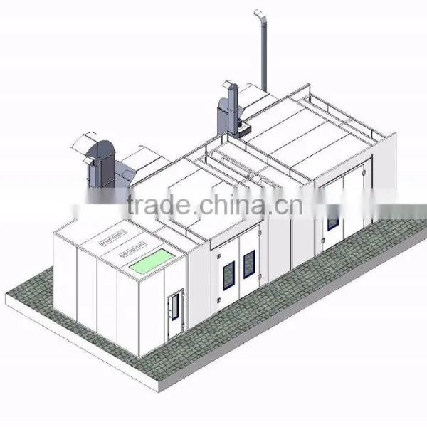 JF Glass Paint Booth for Sale Painting Line Wood Painting Line photo-4
