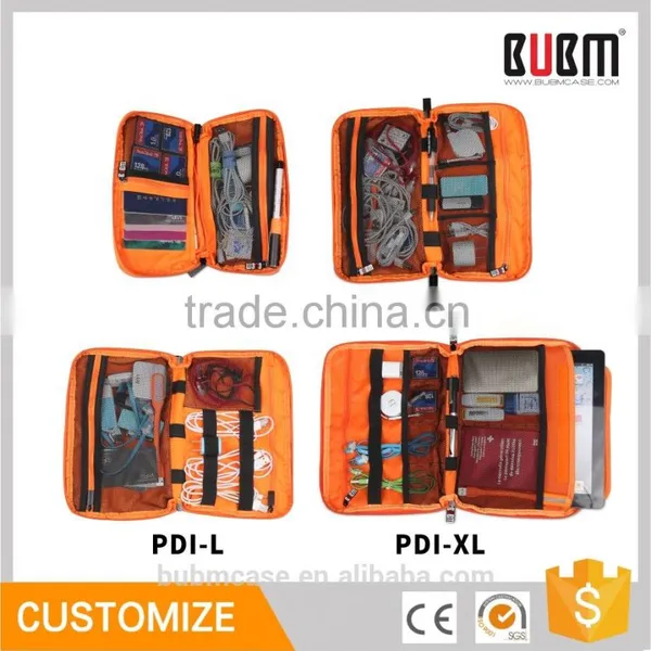 BUBM High Quality Digital Organizer Portable Digital Accessories Storage Box For Electronic Accessories photo-2