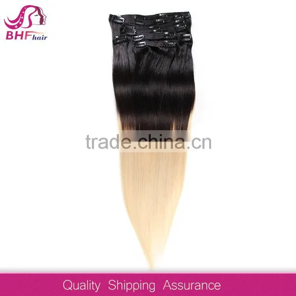 Top Quality Long Lasting Human Hair Extension Clip in photo-6