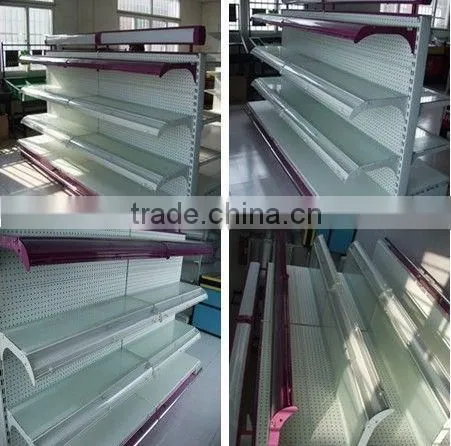 Supermarket Goods Shelf Price Holders Acrylic Display Shelf