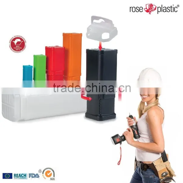 Round Square Plastic Block Tubes Packaging for Hardware Fitting BK photo-5