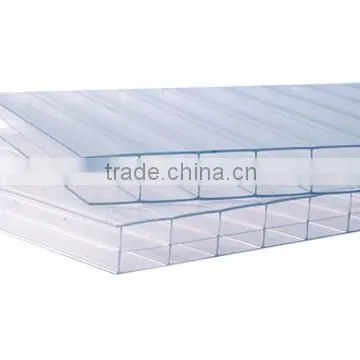 UV-protection 100% Virgin Resin Polycarbonate Hollow Sheet photo-3
