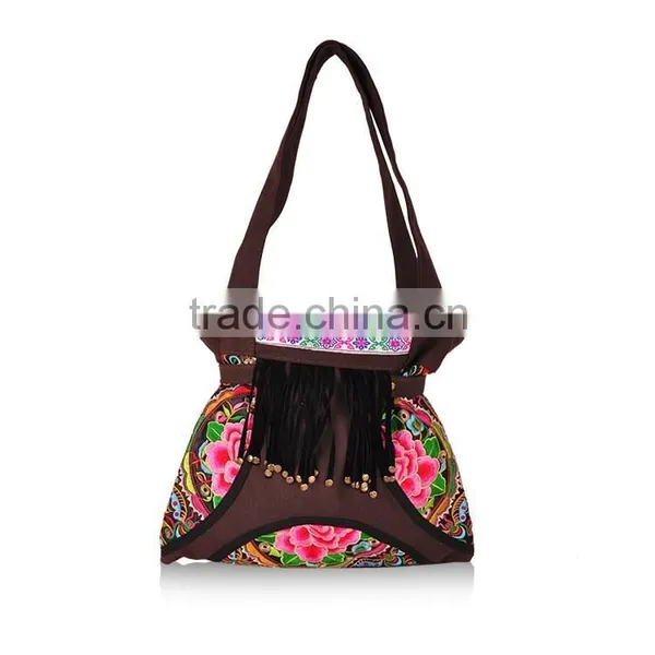 Cheap Fashion Shoulder Bag for Girls Embroidery Shoulder Bag/messenger Bags Women photo-2