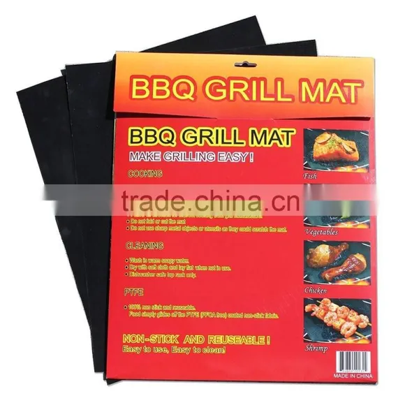 Non-Stick BBQ Grill & Baking Mats Works on Any BBQ Grill or as Oven Baking Pan Liners photo-2