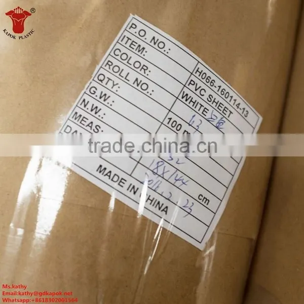 Pvc Clear Sheet for Mattress Packing photo-4