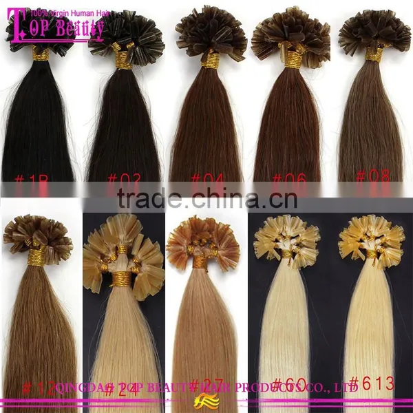 100 Percent Natural Malaysian Hair Virgin Human Hair U-Tip Extension photo-5
