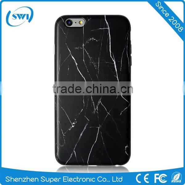 2016 Wholesale Durable Marble Pattern Slim TPU Protective Case Cover Shell For Iphone 5 6 6S Series LCD Screen photo-6