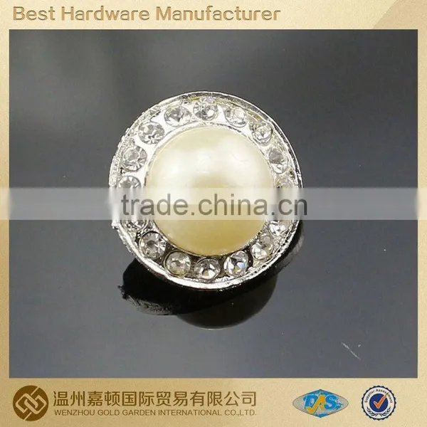 Beautiful Flower Decorative Rhinestone Buttons for Wedding Decoration