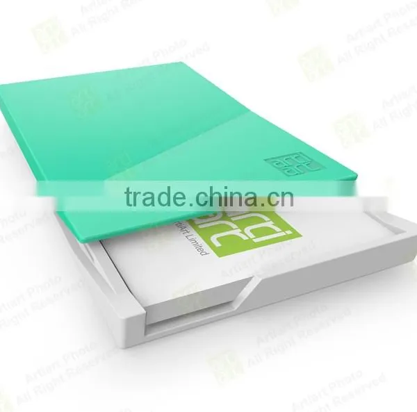 2015 Original New Design Sliding Plastic Business Name Card Holder