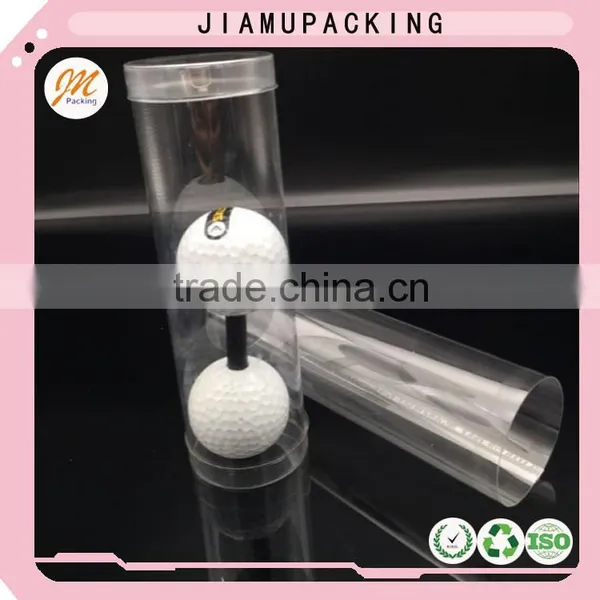Disposable Plastic Tennis Ball Tube , Plastic Golf Ball Cylinder Packaging, Quality Round Box photo-2