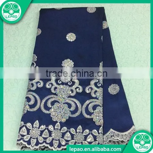 High Quality African Lace Fabrics,african Raw Silk George Lace Fabrics photo-3