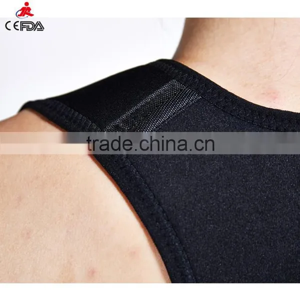 Best Selling New Products Double Pull Neoprene Adjustable Lumbar Back Brace Support With Steel photo-5