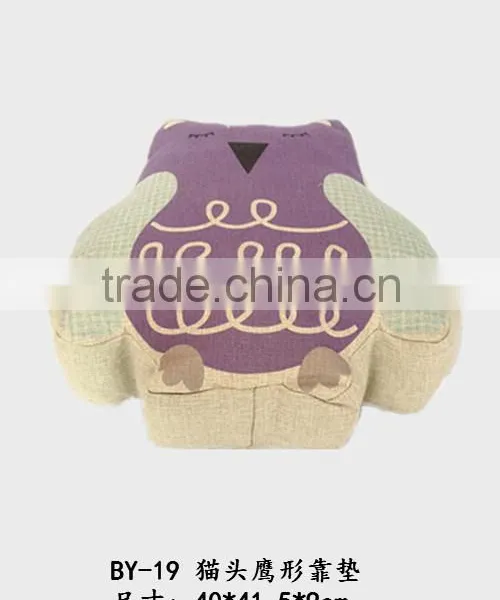 New Hot Products Loving Animal Nature Linen Material Custom Printed Seat Cushion Pillow photo-4