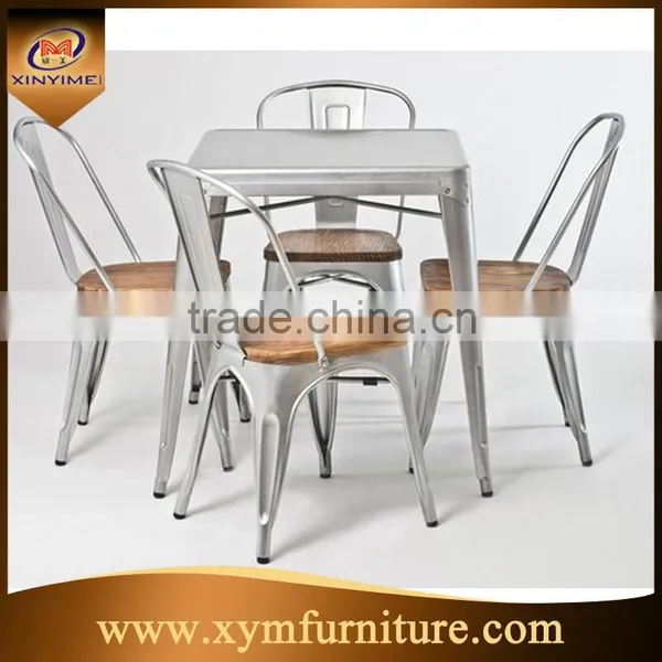 Colorful Fashion Stacking Dining Metal Chair photo-4