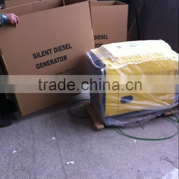 Diesel Generator Portable Small Wheels Silent Generator Set Sound Proof photo-2