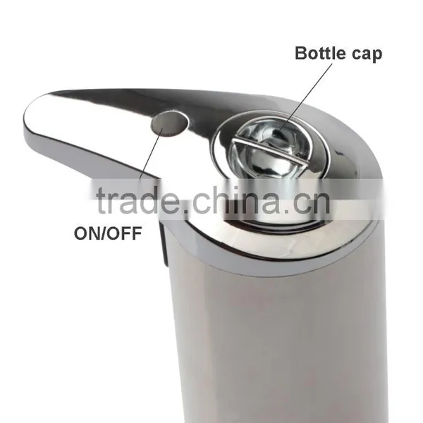 Wholesale Competitive Price ABS Chrome Waterproof Sensor Stainless Steel Automatic Soap Dispenser photo-3