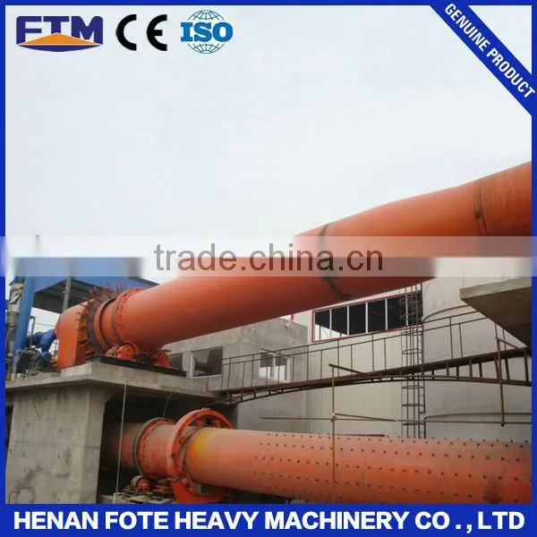 Energy saving active rotary kiln
