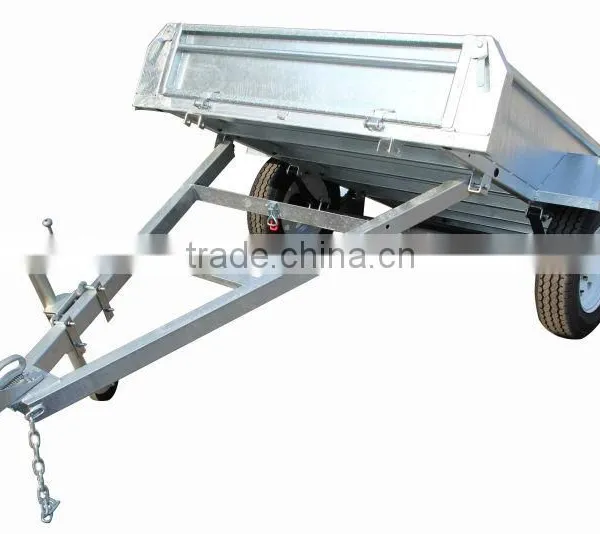 7x5ft Hot Dipped Galvanized Chequer Plate Full Welded Strong Trailer photo-2