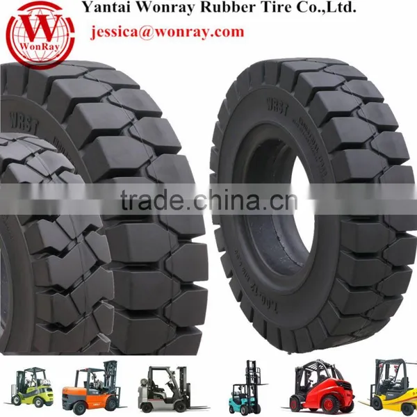 Chinese Black and Color Industrial Solid Tire Exporter photo-2