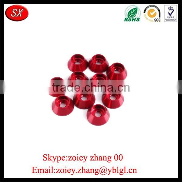 Guangdong Province Custom Precisioon Colorful Anodized Aluminum Cone Washer photo-6