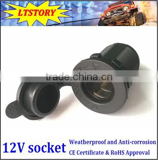 12V Power Socket With LED Lights Insert photo-4
