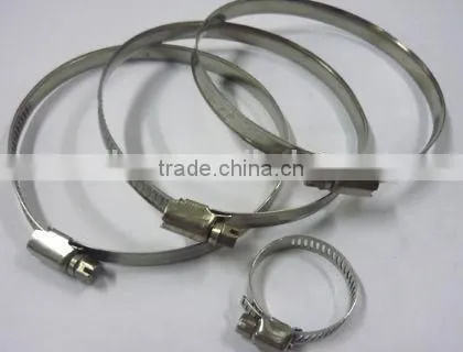 Wells CE Hardware Polished SS304 Stainless 316 Hose Clamps for Pipeline photo-2