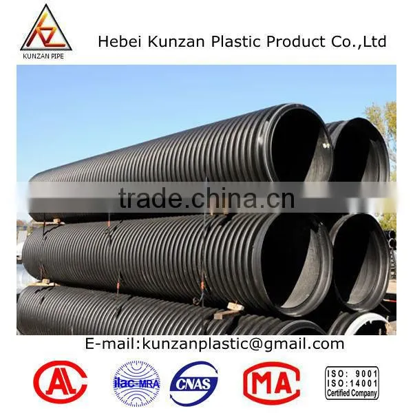 Steel Band Reinforced Hdpe DWC Pipe photo-6