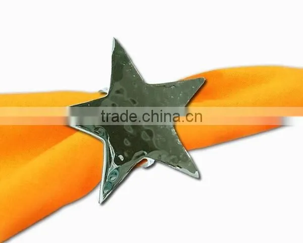 Decorative Metal Napkin Rings, Wedding Napkin Ring, Handmade Napkin Rings photo-2