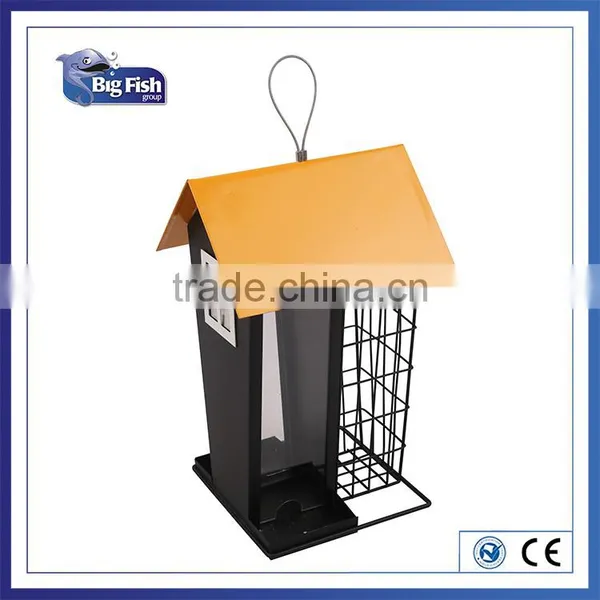 2017 New Design Metal Small House Seed Bird Feeder photo-2