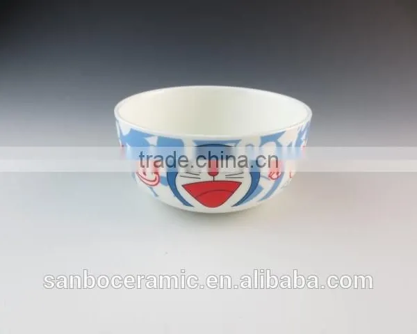Children Porcelain Dinner Set, Doraemon Design Printing Children Dinnerware photo-4