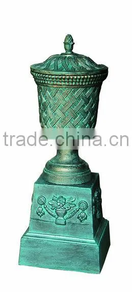 Assurance Antique Cast Iron Garden Urns HS-P-375 photo-2