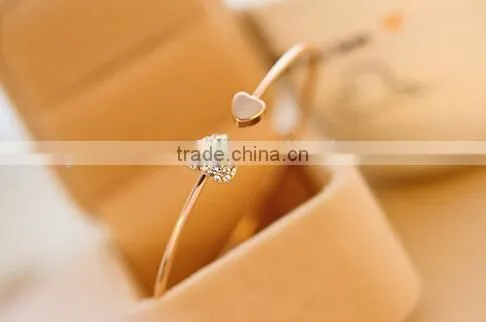 Heart Bracelet Stainless Steel Bracelet Bangle Bracelet photo-6