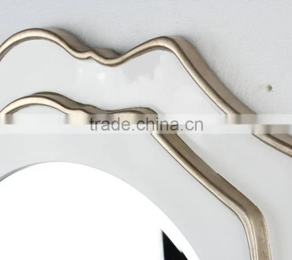 Float Shape Pink Decorative Wall Mirror MH-2282-03 photo-5