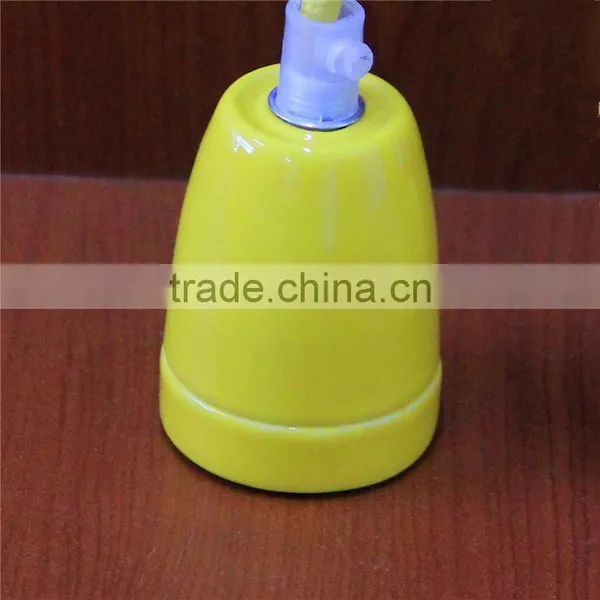 Vintage Porcelain Pendant Lamp Socket/ceramic Ceiling Light for Cafe Shop Decoration photo-5