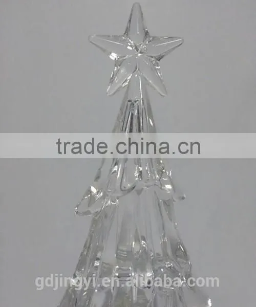 14.8inch New Acrylic Product Transparent LED Lighted Christmas Tree for Christmas Decoration photo-2