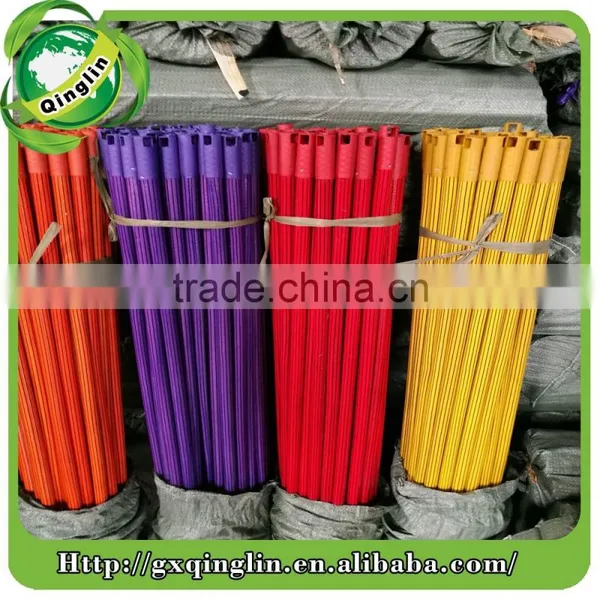 Beautiful Pvc Coated Wooden Broom Sticks for Home Use photo-6