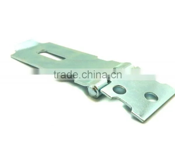 Hot Safety Hasp With Loose Staple Zice Plated, Door Hasp, Steel Hasp Staple Set 2-5/8" photo-3