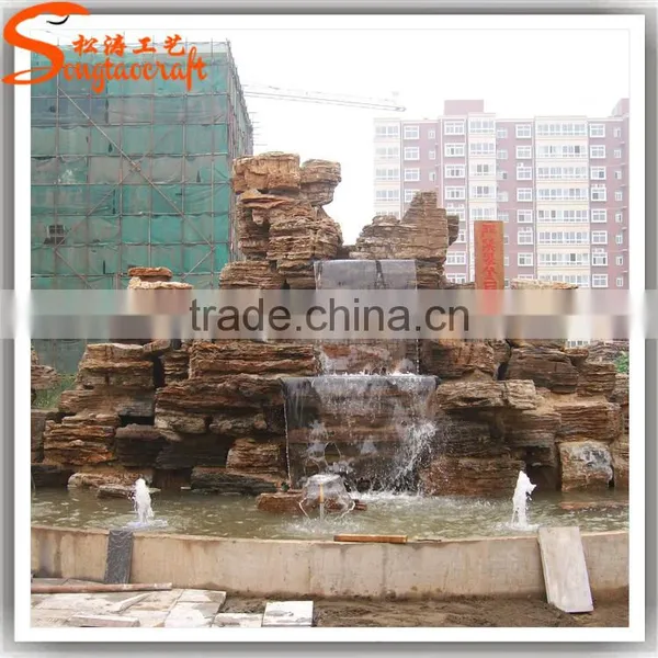 Artistic Simulation Artificial Stone Fountain Garden Decorative Landscape Artificial Fountain photo-6
